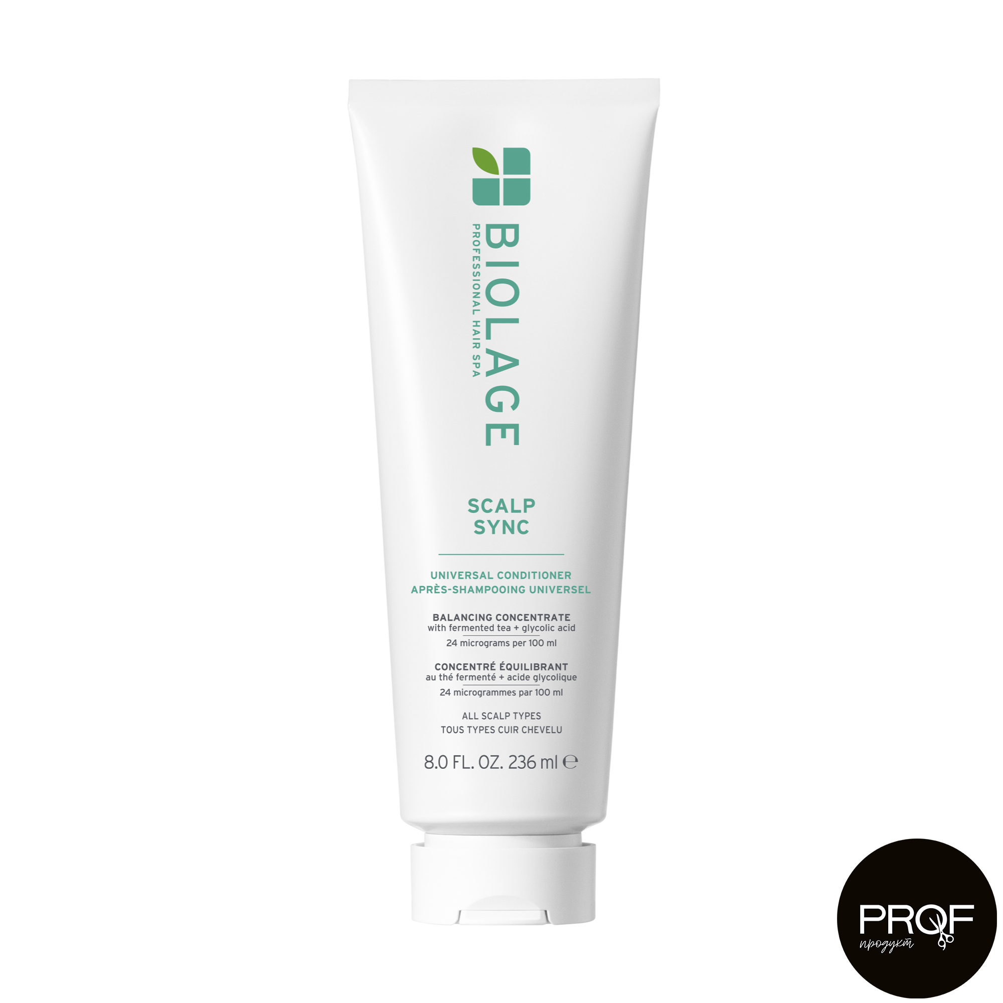 Універсальний кондиціонер Biolage Scalp Sync Universal Conditioner для всіх типів шкіри голови та волосся, 236 мл
